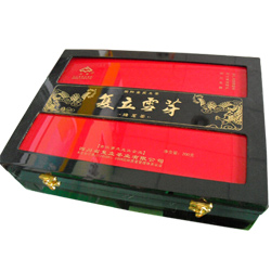 国际名茶 四川名牌 内江威远特产 沐春 复立雪芽 绿名茶 200g 礼盒装